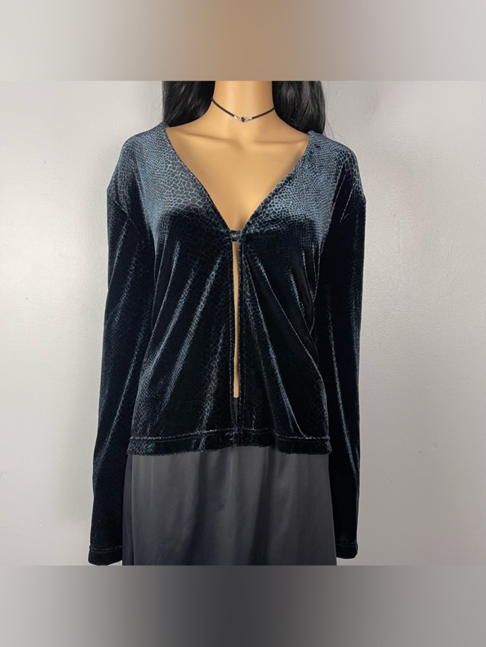 Snake Print Cardigan